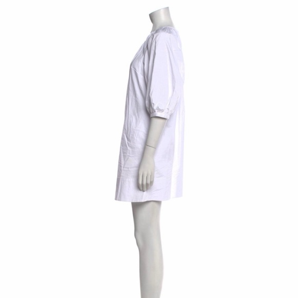 Staud Vincent Mini Dress – White – Size Small - Picture 7 of 8